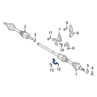 Lincoln OE - CV Axle Shaft Carrier Bearing Clamp