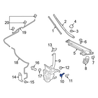 Lincoln OE - Washer Fluid Reservoir Bolt