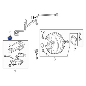 Lincoln OE - Brake Master Cylinder Reservoir Cap