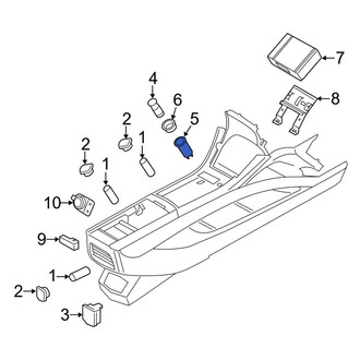 Lincoln OE - Center 12 Volt Accessory Power Outlet