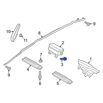 Lincoln OE - Curtain Air Bag Bolt