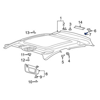 Lincoln OE - Roof Panel Reinforcement Bolt