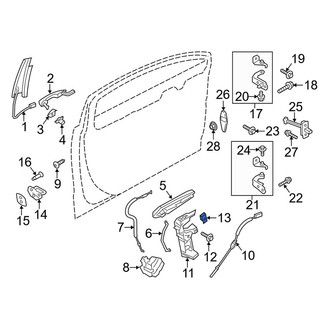 Lincoln OE - Bumper Cover Nut