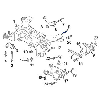 Lincoln OE - Lower Suspension Control Arm Bolt