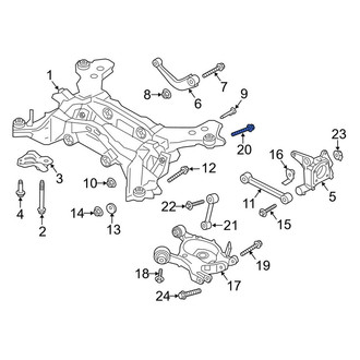 Lincoln OE - Lower Suspension Control Arm Bolt