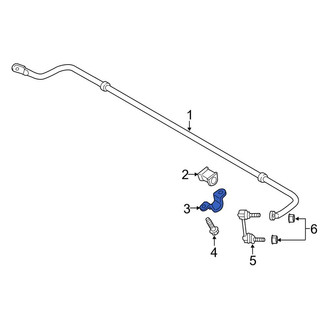Lincoln OE - Front Suspension Stabilizer Bar Bracket