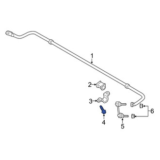 Lincoln OE - Front Drive Shaft Bolt