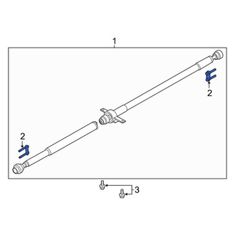 Lincoln OE - Center Drive Shaft Bolt