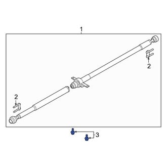 Lincoln OE - Rear Drive Shaft Bolt