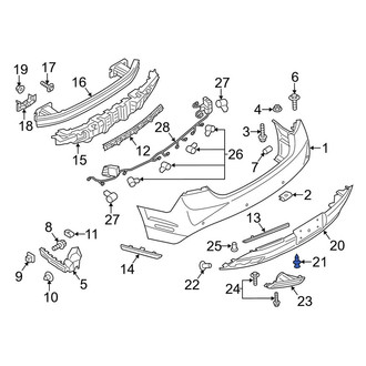 Lincoln OE - Valance Panel Bolt