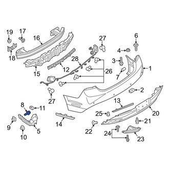 Lincoln OE - Door Interior Trim Panel Screw