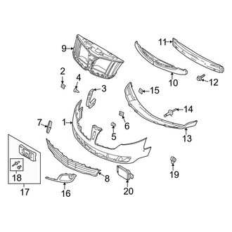 Lincoln OE - Front Bumper - Bumper & Components