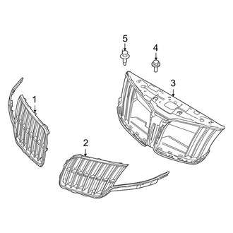 Lincoln OE - Grille & Components (3.5L / 3.7L)