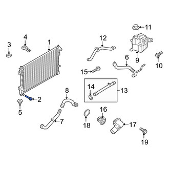 Lincoln OE - Radiator Drain Plug