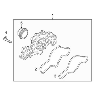 Lincoln OE - Cooling - Water Pump (3.7L)
