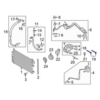 Lincoln OE - A/C Compressor Bolt