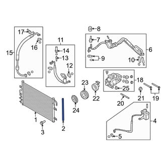 Lincoln OE - A/C Condenser Seal