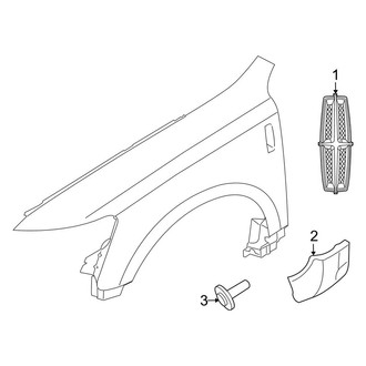 Lincoln OE - Fender - Exterior Trim