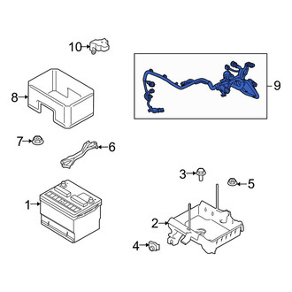 Lincoln OE - Battery Cable Harness