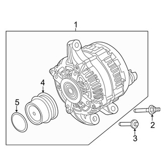 Lincoln OE - Electrical - Alternator (3.5L / 3.7L)