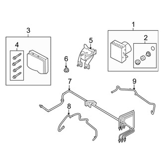 Lincoln OE - Electrical - ABS Components
