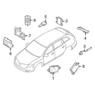 Lincoln OE - Electrical - Alarm System (3.5L / 3.7L)
