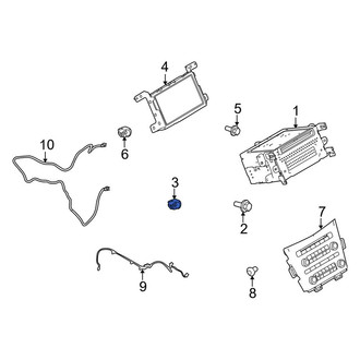 Lincoln OE - Instrument Cluster Nut