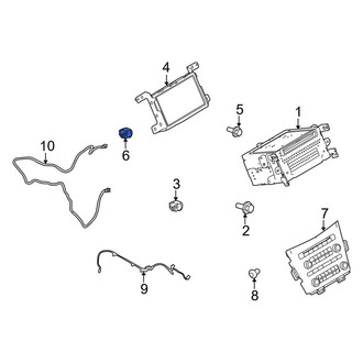 Lincoln OE - Instrument Cluster Nut