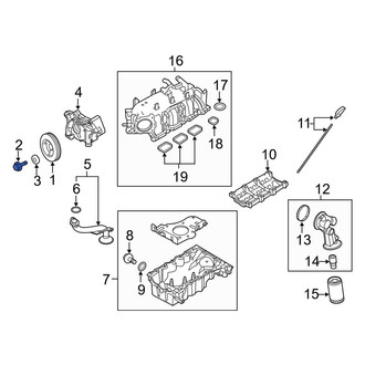 Lincoln OE - Engine Crankshaft Pulley Bolt