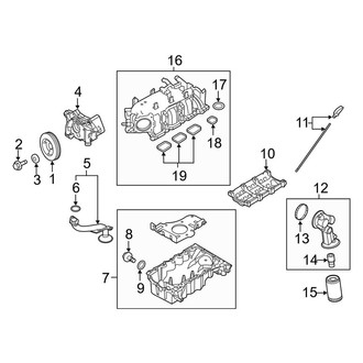 Lincoln OE - Engine / Transaxle - Engine Parts (3.5L)