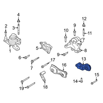 Lincoln OE - Lower Engine Support Rod