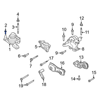 Lincoln OE - Front Engine Mount Bolt