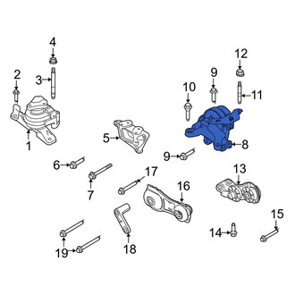 Lincoln OE - Upper Automatic Transmission Mount