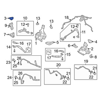 Lincoln OE - Turbocharger Gasket
