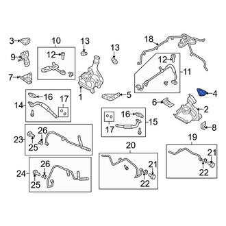 Lincoln OE - Turbocharger Gasket