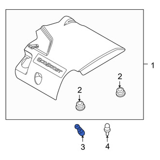Lincoln OE - Engine Cover Stud