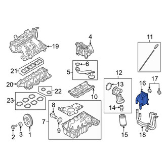 Lincoln OE - Engine Oil Cooler