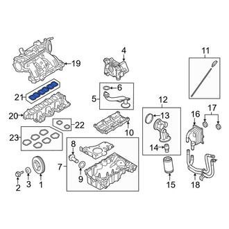 Lincoln OE - Upper Fuel Injection Plenum Gasket