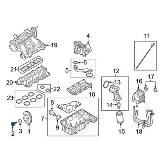 Lincoln OE - Engine Crankshaft Pulley Bolt