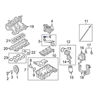 Lincoln OE - Engine Oil Pump Pickup Tube Gasket