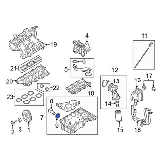 Lincoln OE - Engine Oil Drain Plug Gasket