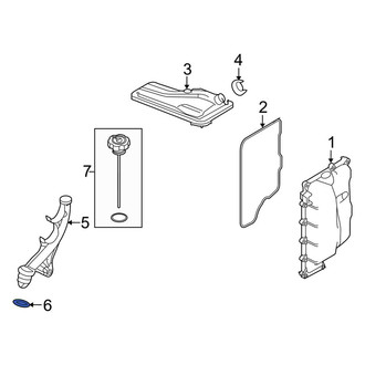 Lincoln OE - Automatic Transmission Dipstick Tube O-Ring