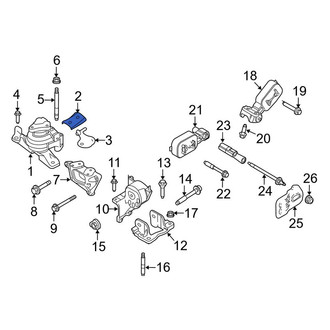 Lincoln OE - Engine Mount Support Bracket