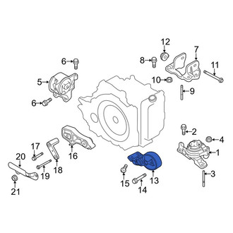 Lincoln OE - Lower Automatic Transmission Mount