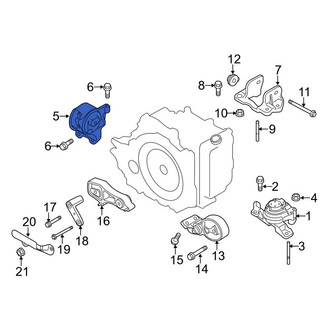 Lincoln OE - Upper Automatic Transmission Mount