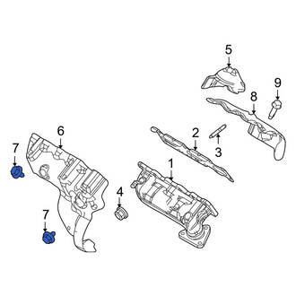 Lincoln OE - Exhaust Manifold Heat Shield Bolt