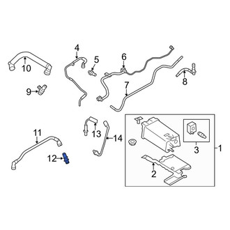 Lincoln OE - PCV Valve Elbow