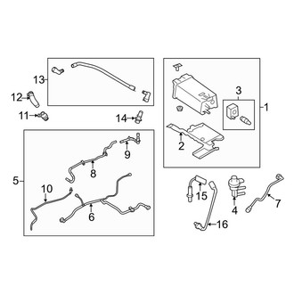 Lincoln OE - Emission System - Emission Components (3.7L)