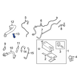 Lincoln OE - PCV Valve Elbow