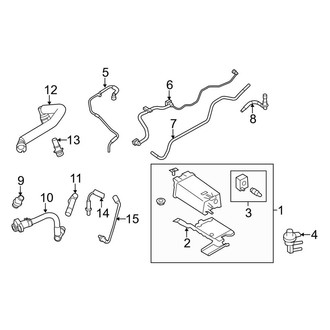 Lincoln OE - Emission System - Emission Components (3.7L)